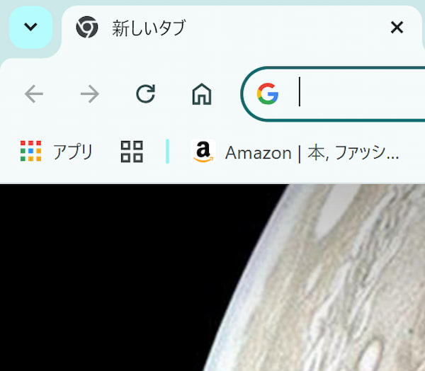 GoogleChrome左上