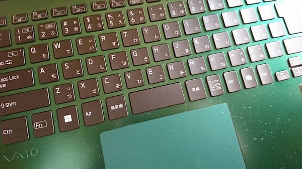 VAIOのタッチパッドの使い方