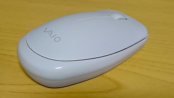 VAIOの純正マウス は使い易い