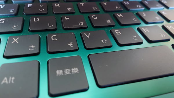 VAIOのキーボード
