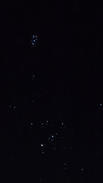 Xperia1Ⅷで星空 ヒヤデス星団とスバル星団